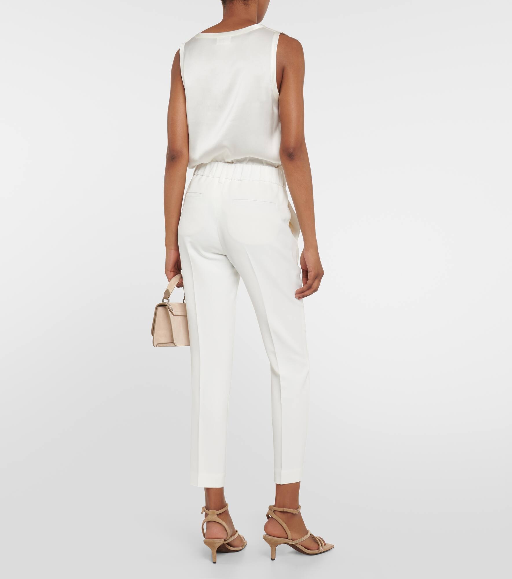 Tailored crêpe pants - 3