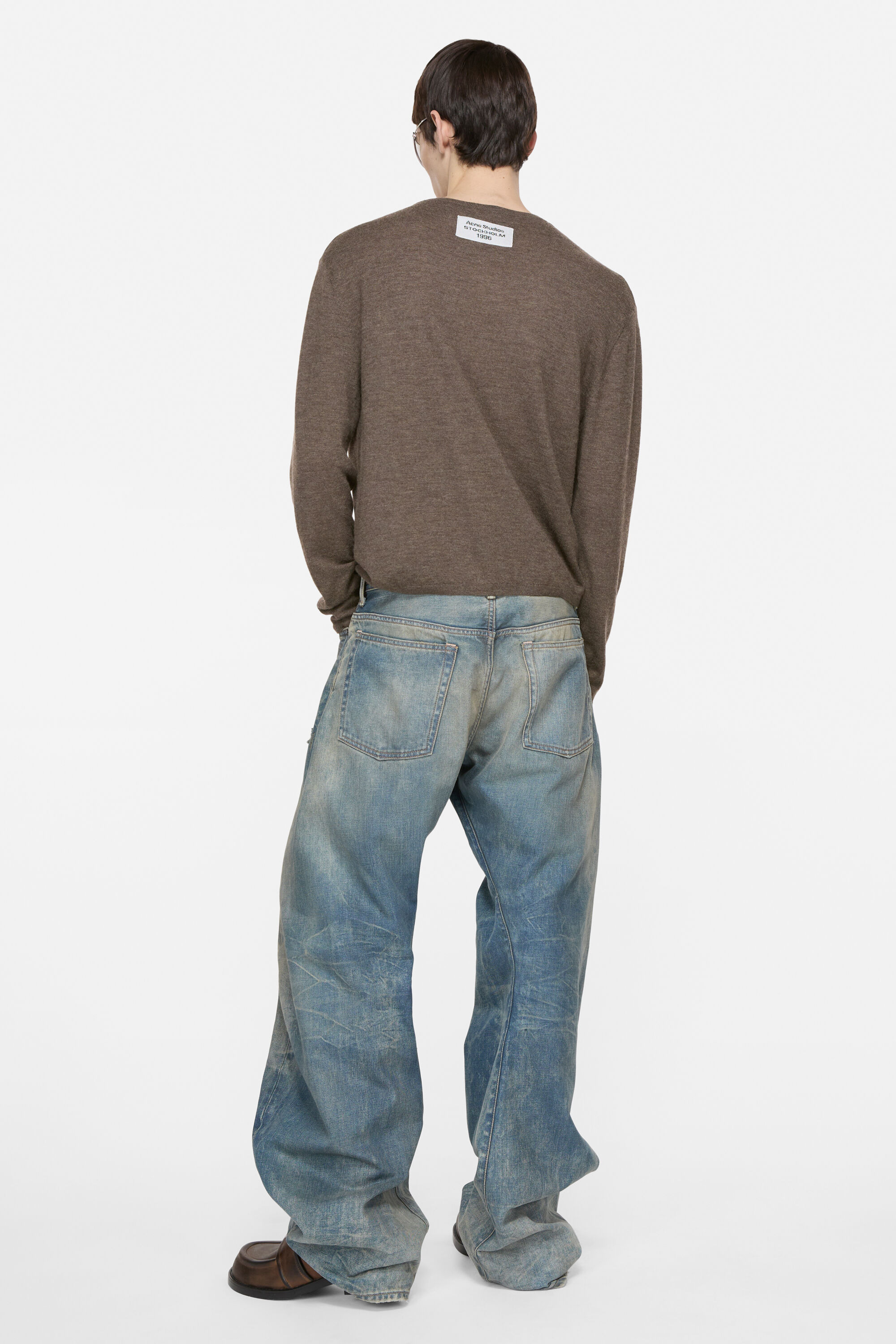 Cashmere knit - Walnut brown - 3