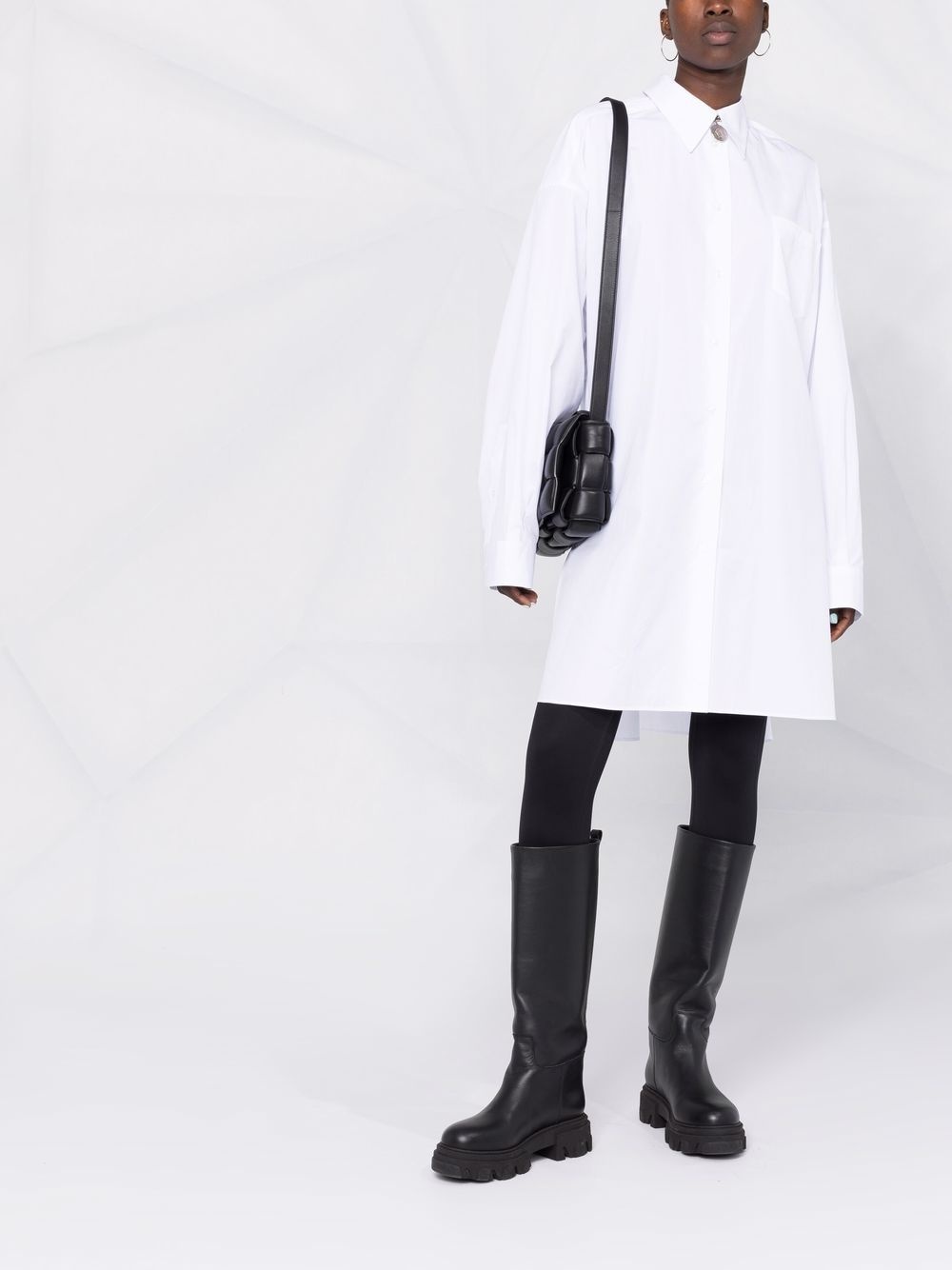 oversized cotton shirt - 2