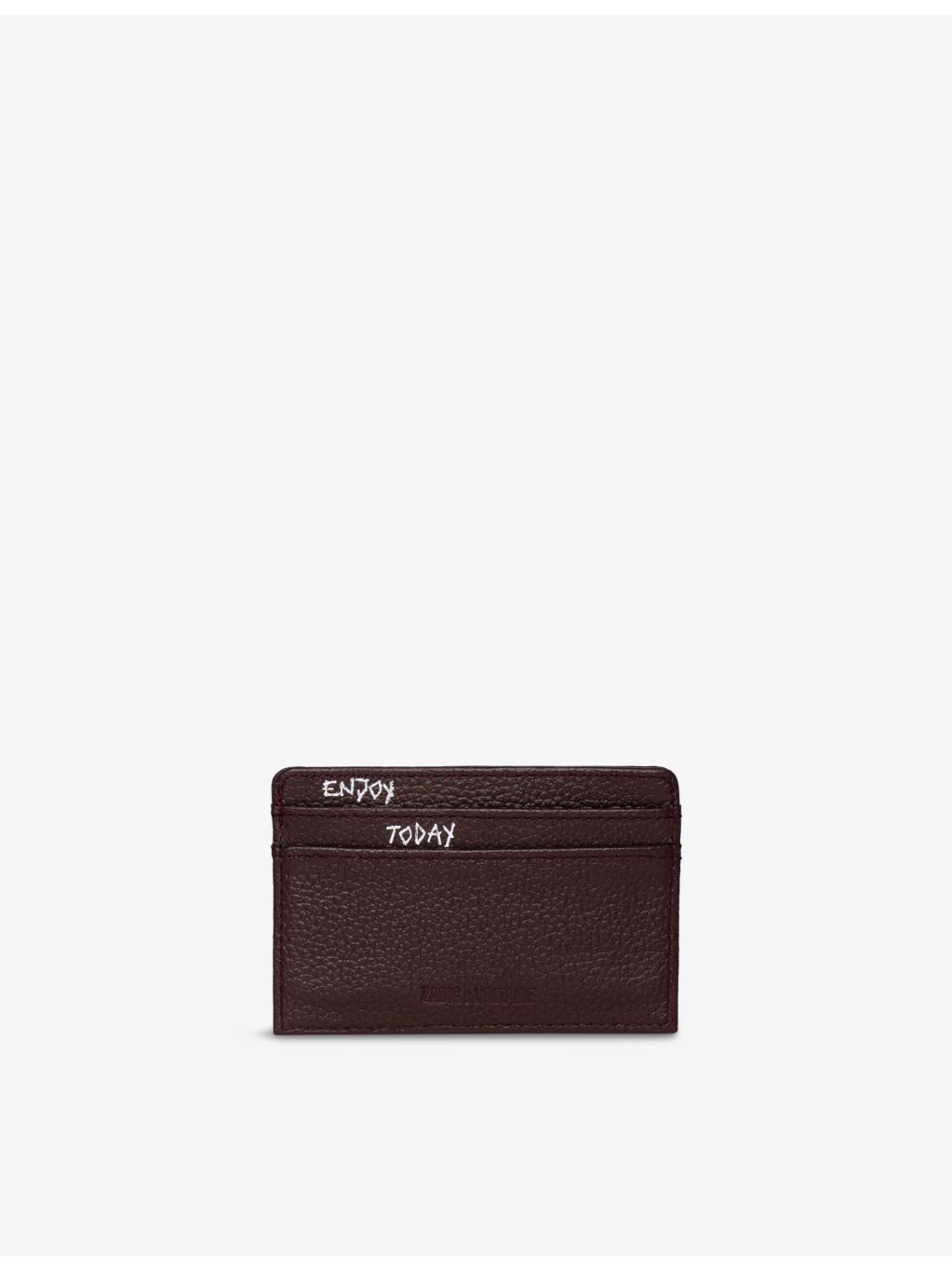 ZV Pass logo-plaque leather cardholder - 3