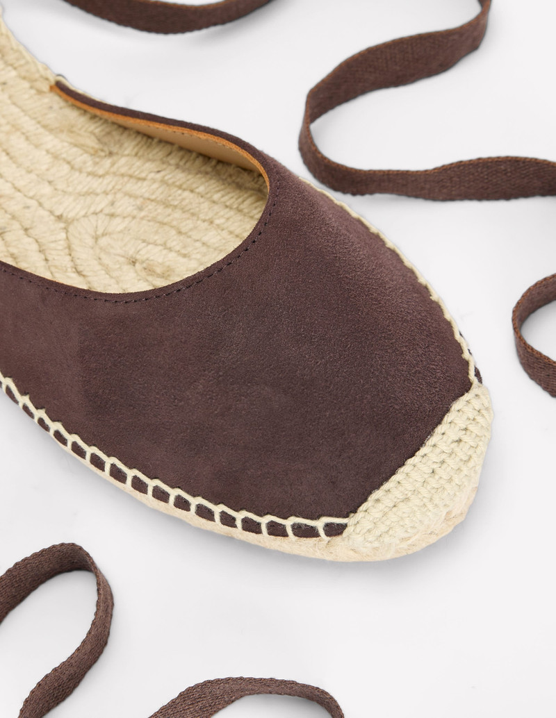 Cassie Flat Espadrilles-Bitter Chocolate 4