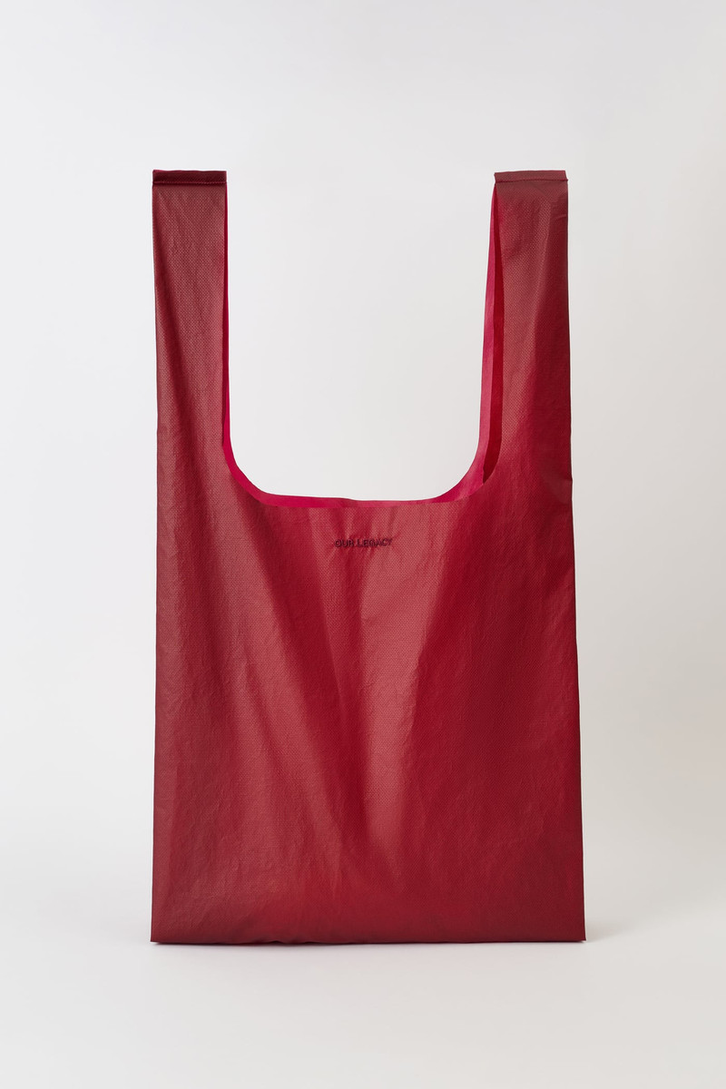Grocery Bag Carmine Nyloguard Grid 3