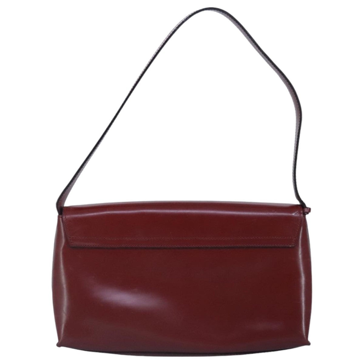 Burberry Shoulder Bag Leather Red - 2