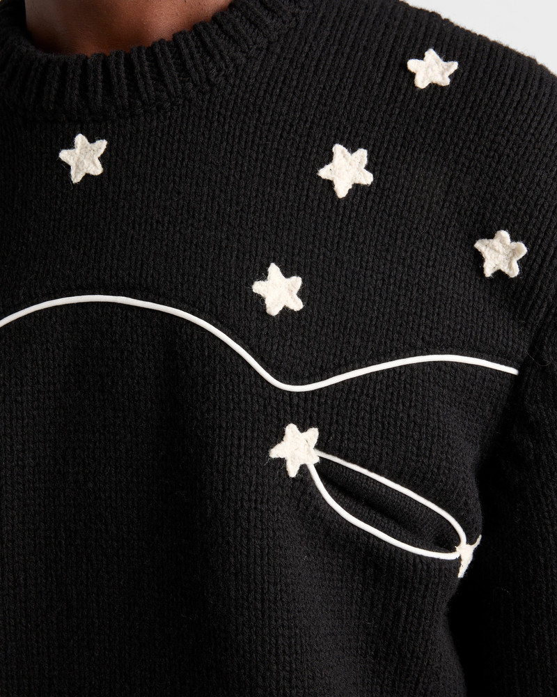Oversized Shetland wool sweater 4