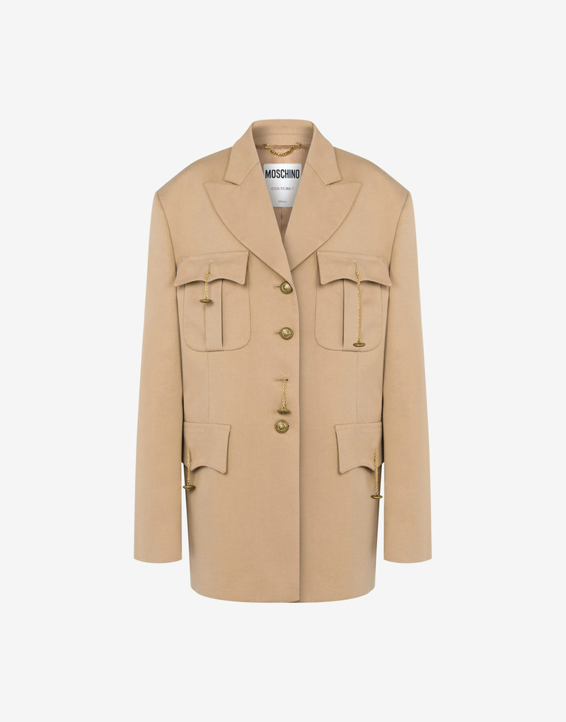 GABARDINE MILITARY TWIST에 JACKET 1