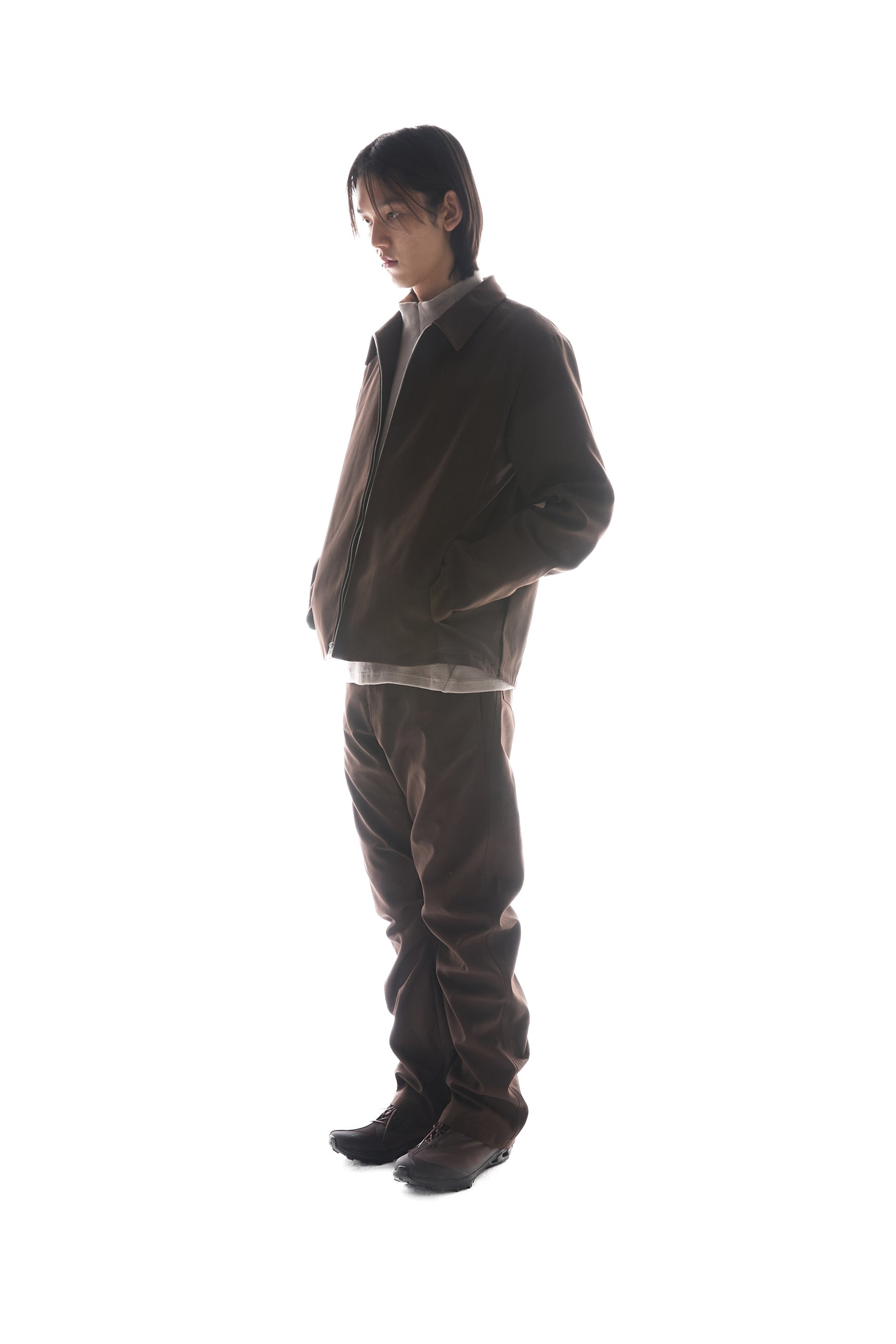 7.0 TROUSERS RIGHT (BROWN) - 2