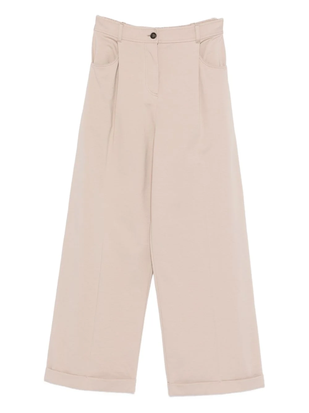 Brunello Cucinelli Women Cotton Trousers - 1
