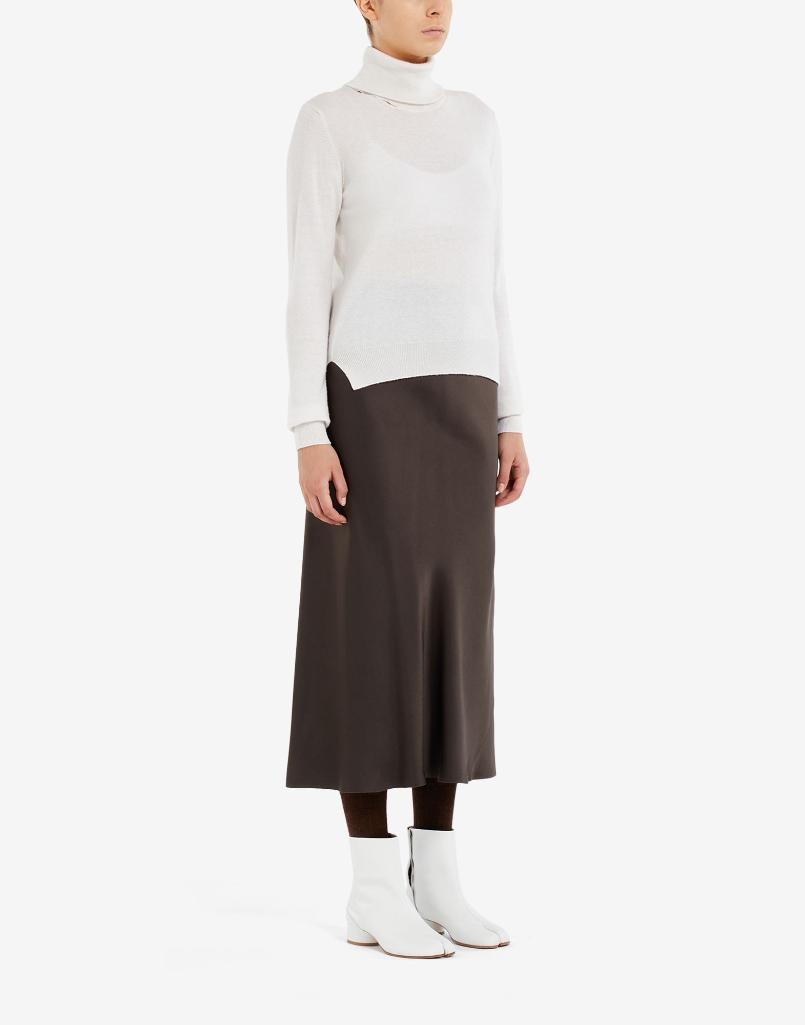 High-neck wool sweater - 3