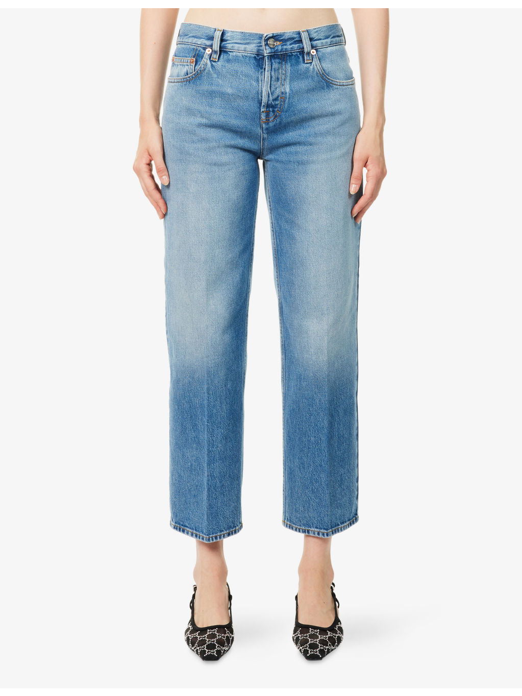 Ballerina Straight-Leg Denim Jeans - 3