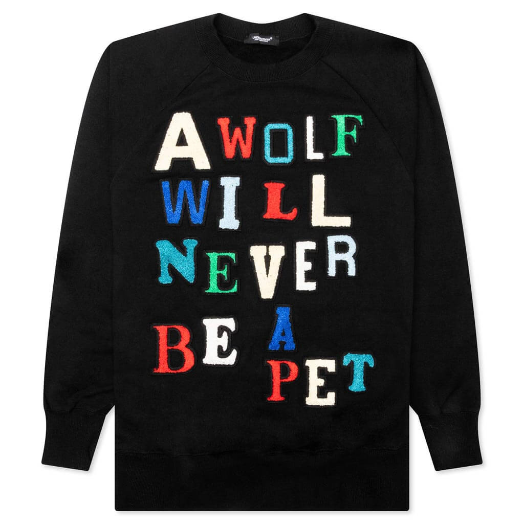 TECHNO SWEATSHIRT - BLACK - 1