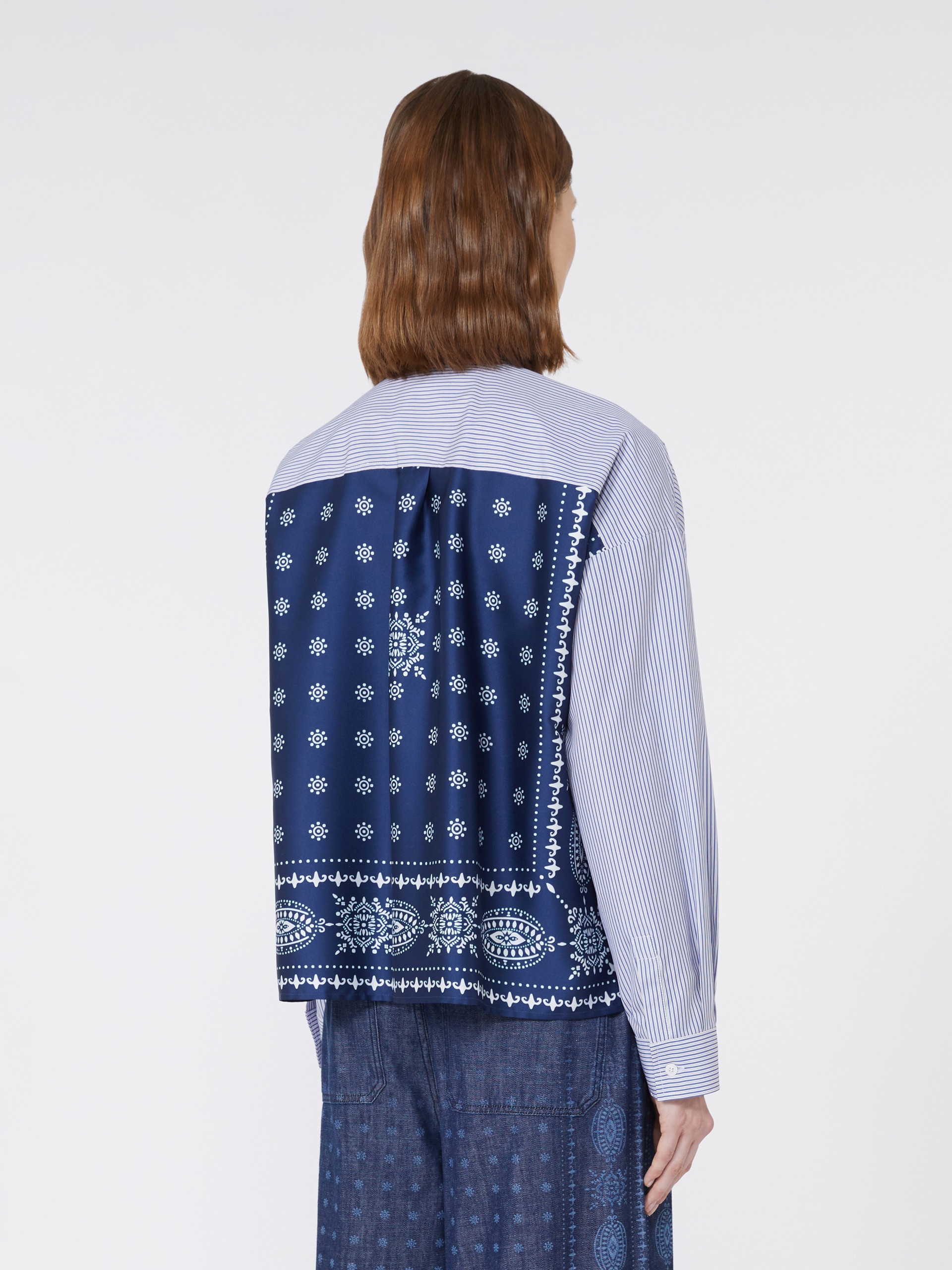 DORIA Heavy cotton canvas shirt - 4