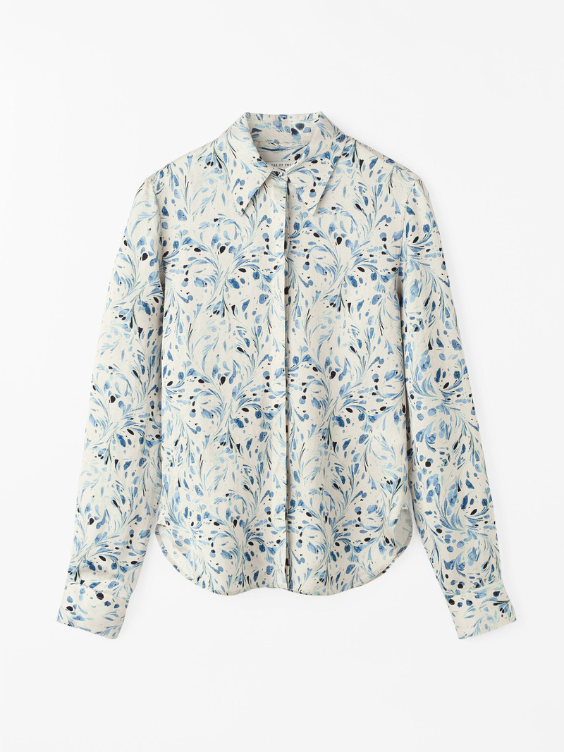 Clemande P Linen Blend Shirt 1