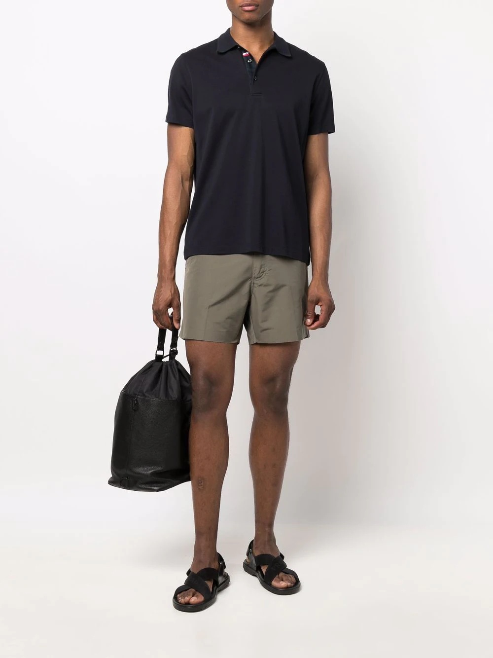 straight-leg chino shorts - 2