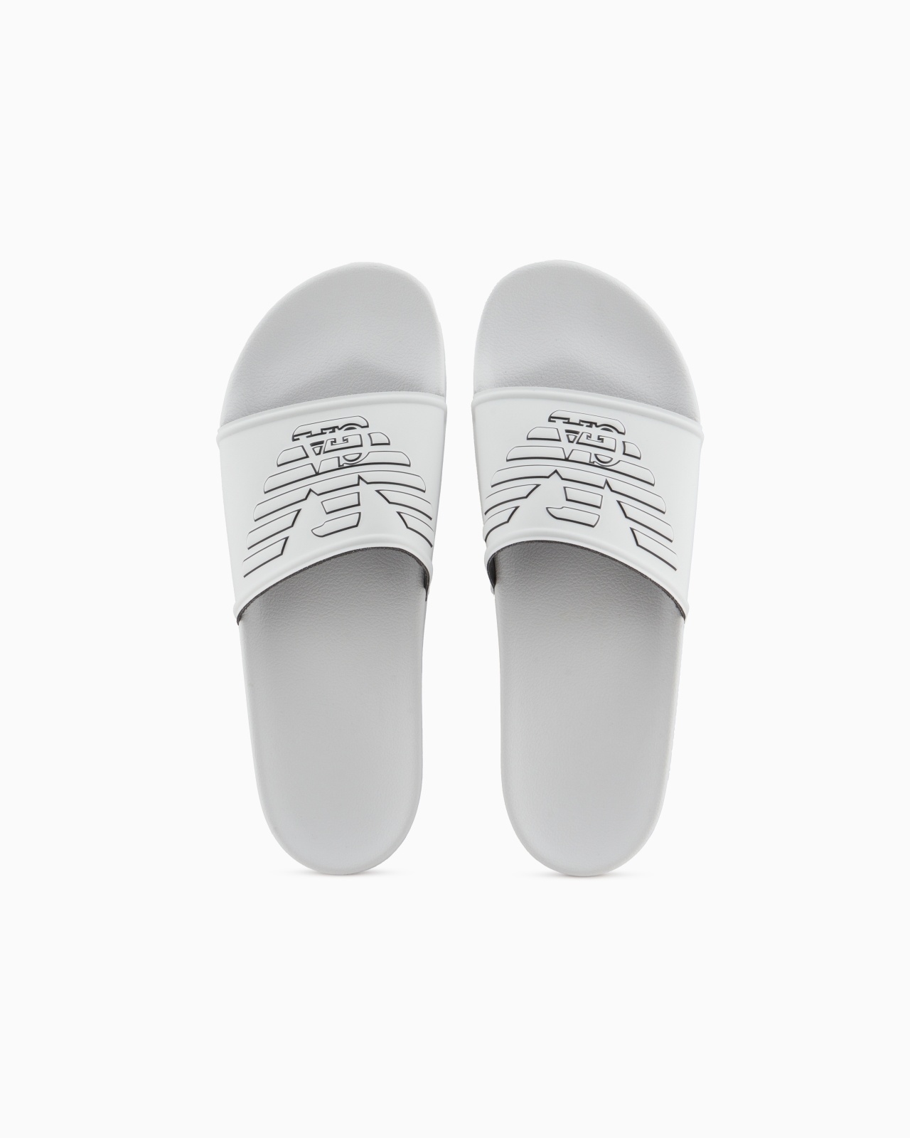 PVC SLIDES WITH OVERSIZED, EMBOSSED EAGLE - 3