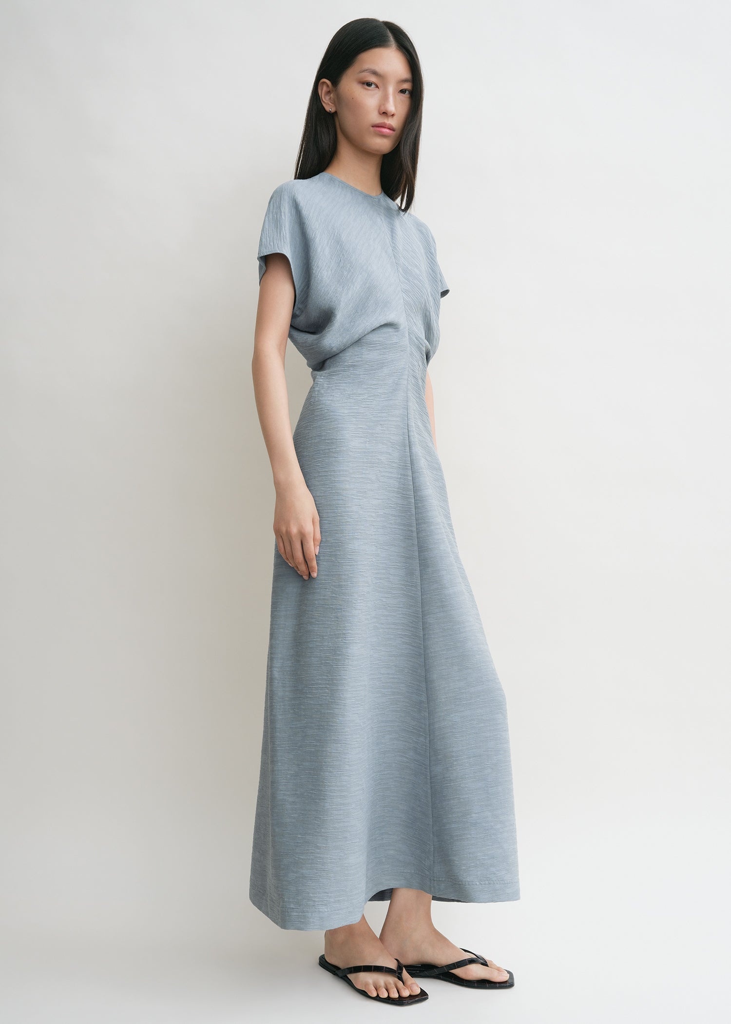 Slouch waist crinkled dress mistral - 3