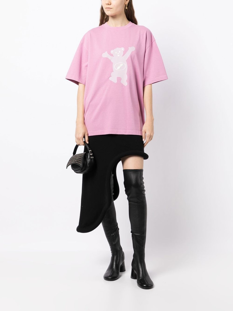 We11done Teddy Bear graphic-print T-shirt outlook