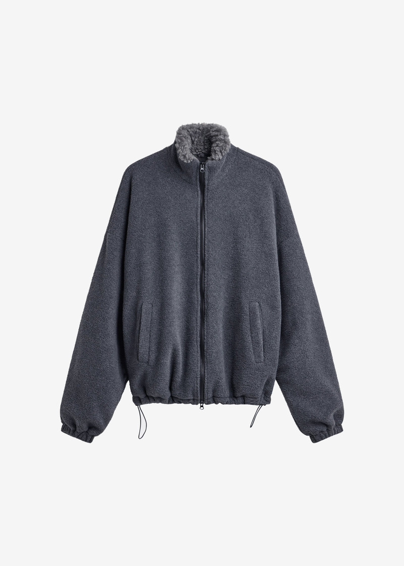 Edane Fleece Jacket - Dark Grey 1