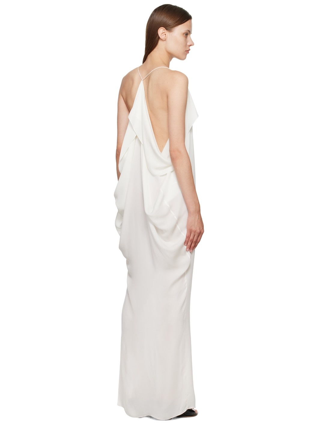 White 'The Dandora' Maxi Dress - 3