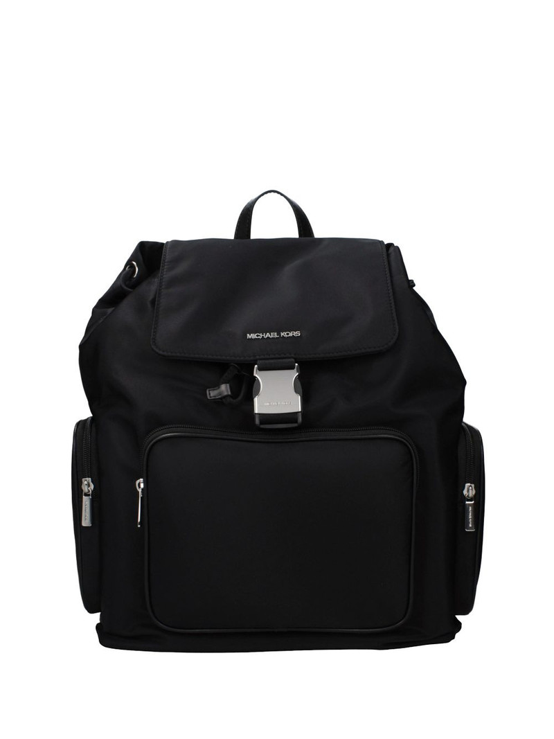 logo-strap buckle-buckle backpack 1