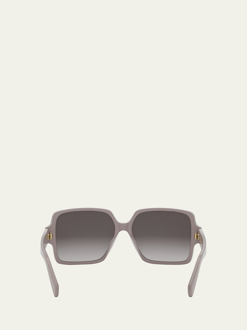 CELINE Triomphe Square Acetate Sunglasses outlook
