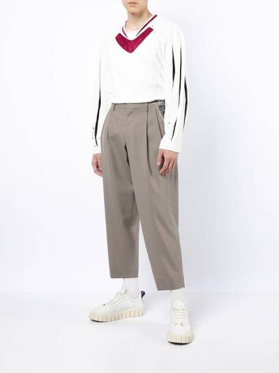 Kolor cropped tailored trousers outlook