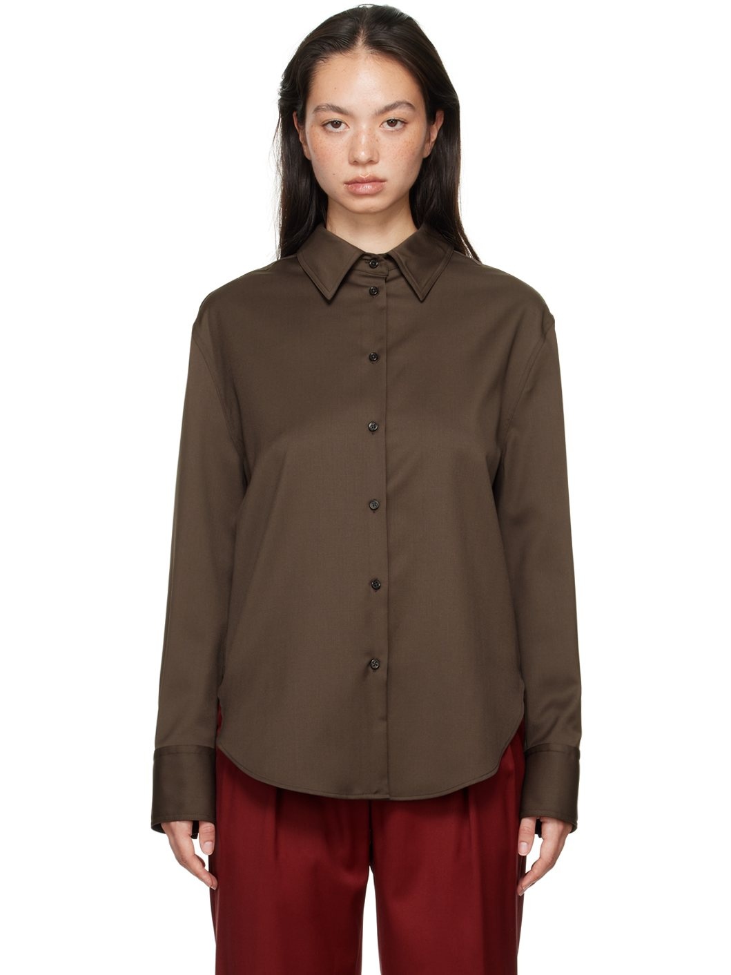 Brown Eliana Shirt - 1