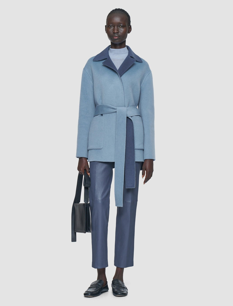 JOSEPH Arnold Reversible Double Face Cashmere Coat outlook