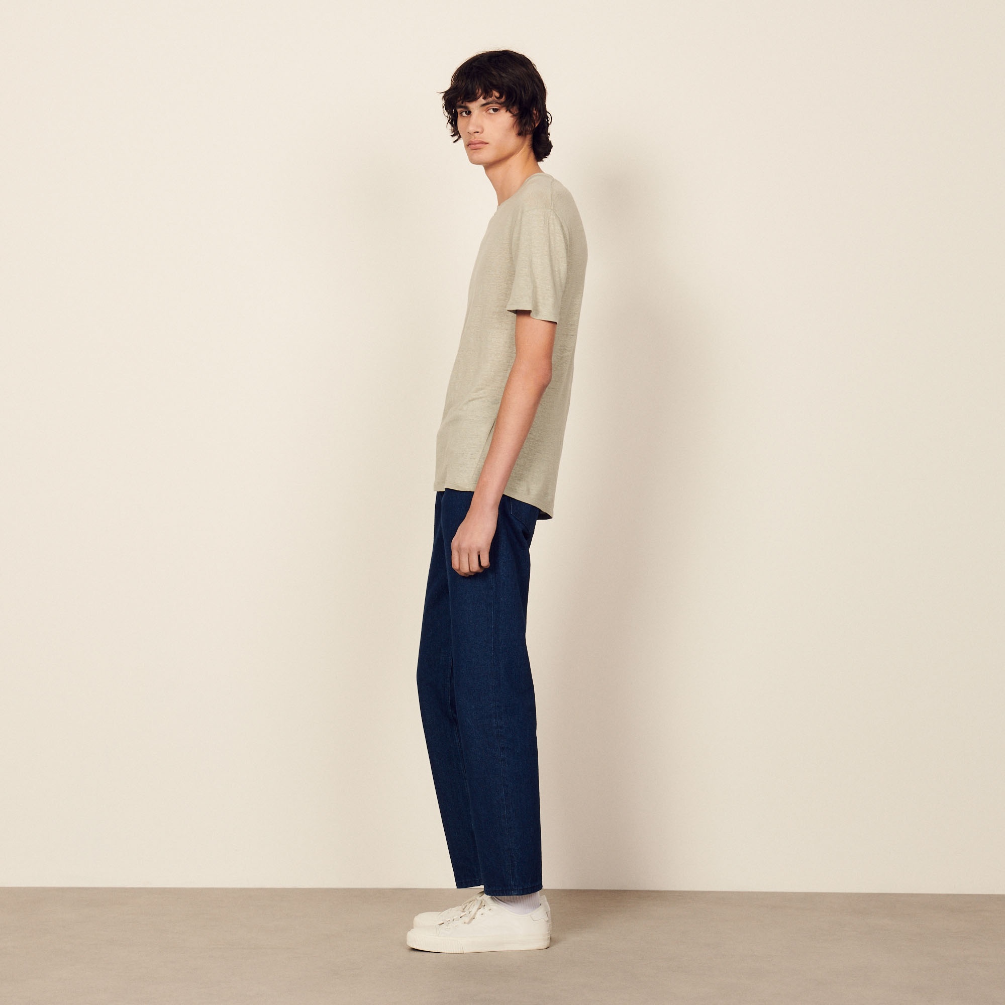 Linen T-shirt - 4