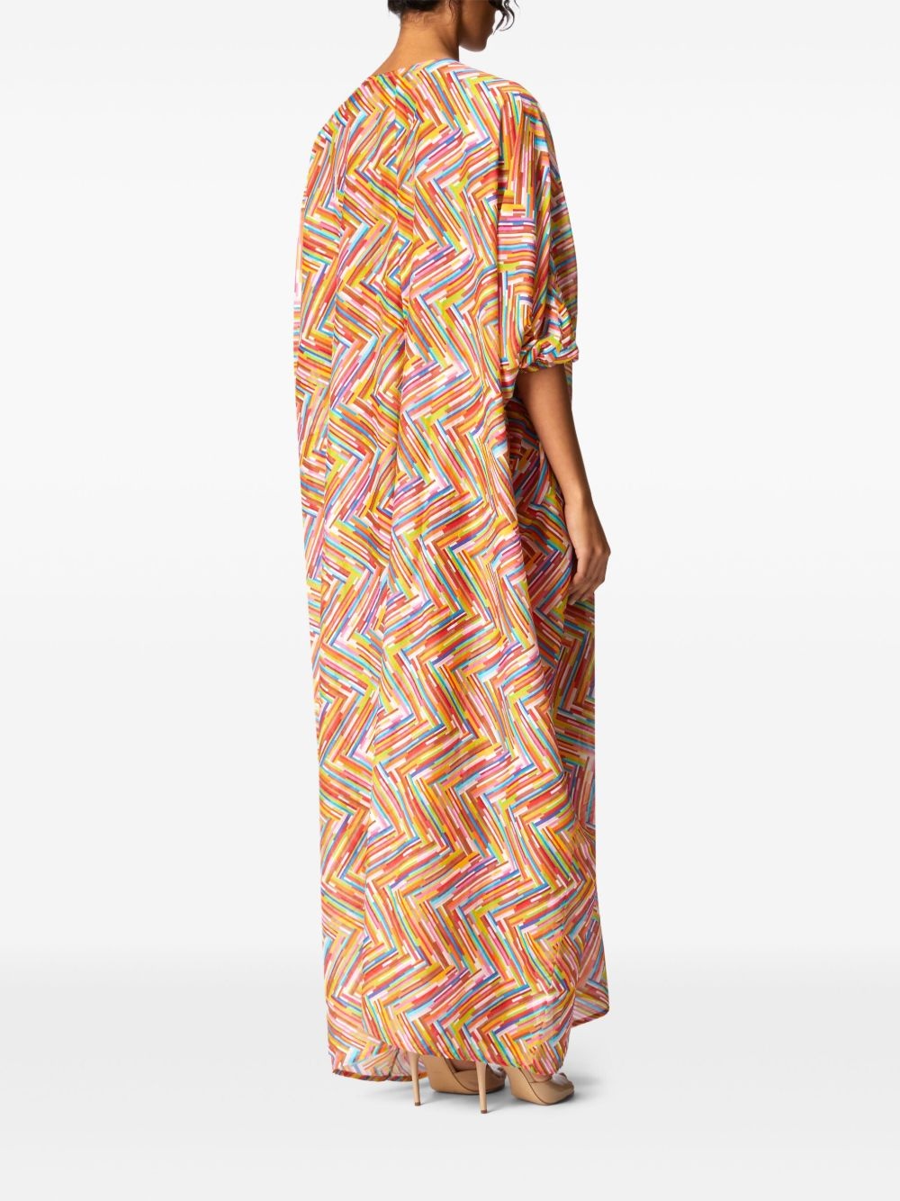 printed maxi dress - 4