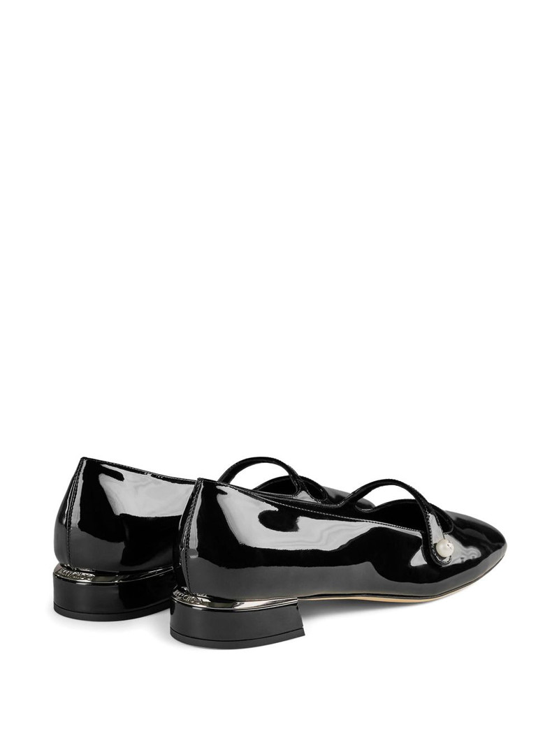 Elisa pearl-strap ballet flats 3