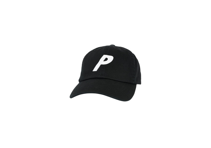 P 6-PANEL BLACK - 1