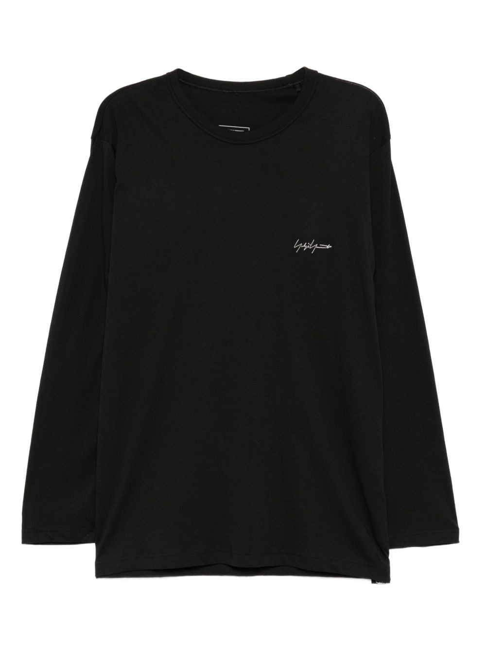 long-sleeve cotton T-shirt - 1