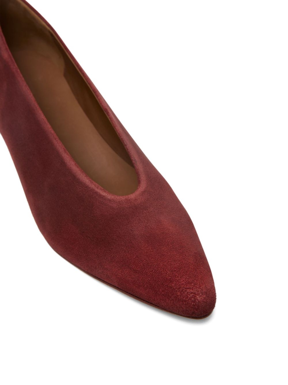 Longiforma pointed-toe kitten-heel pumps - 4