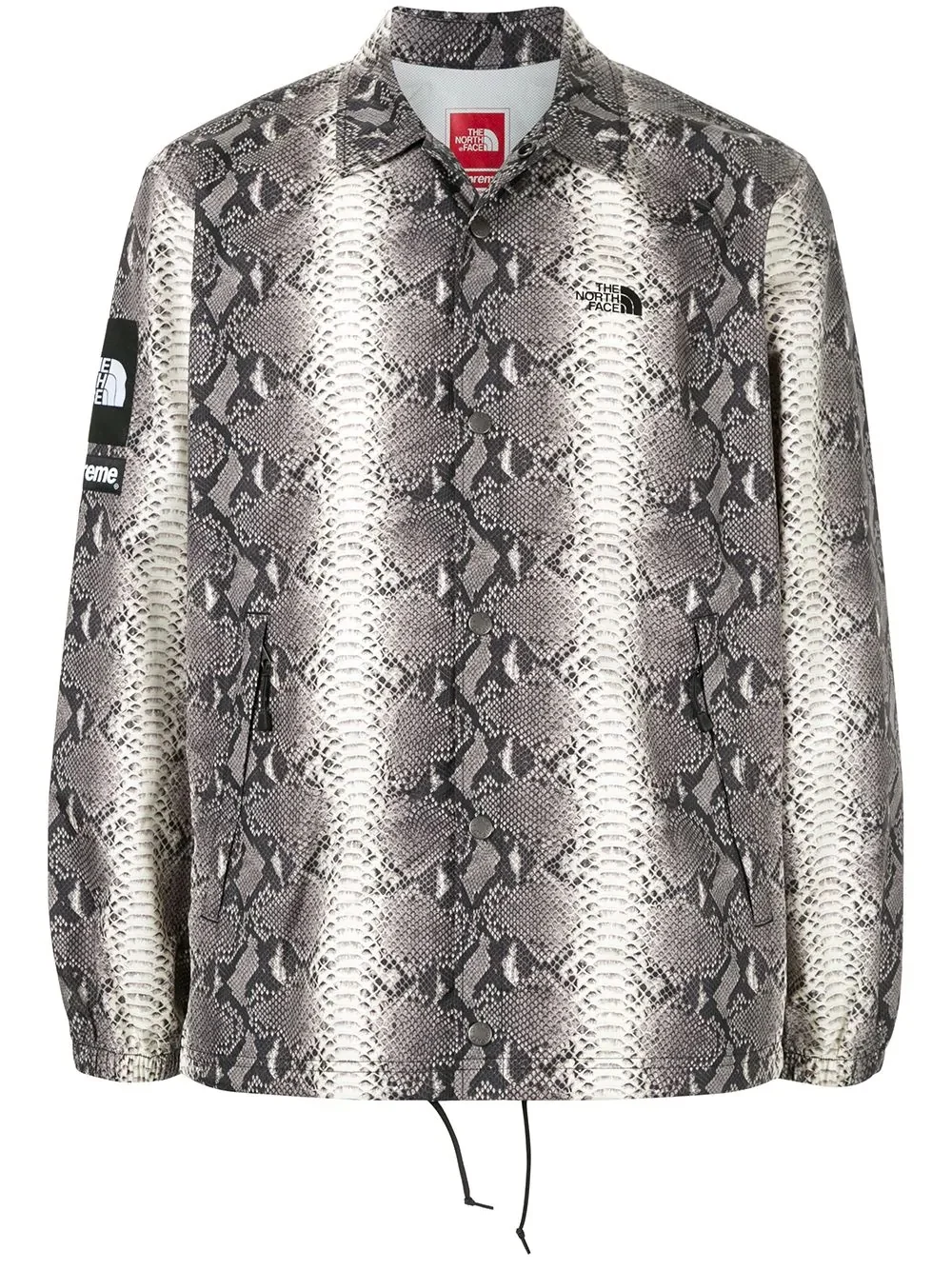 TNF snakeskin taped seam coach jacket - 1