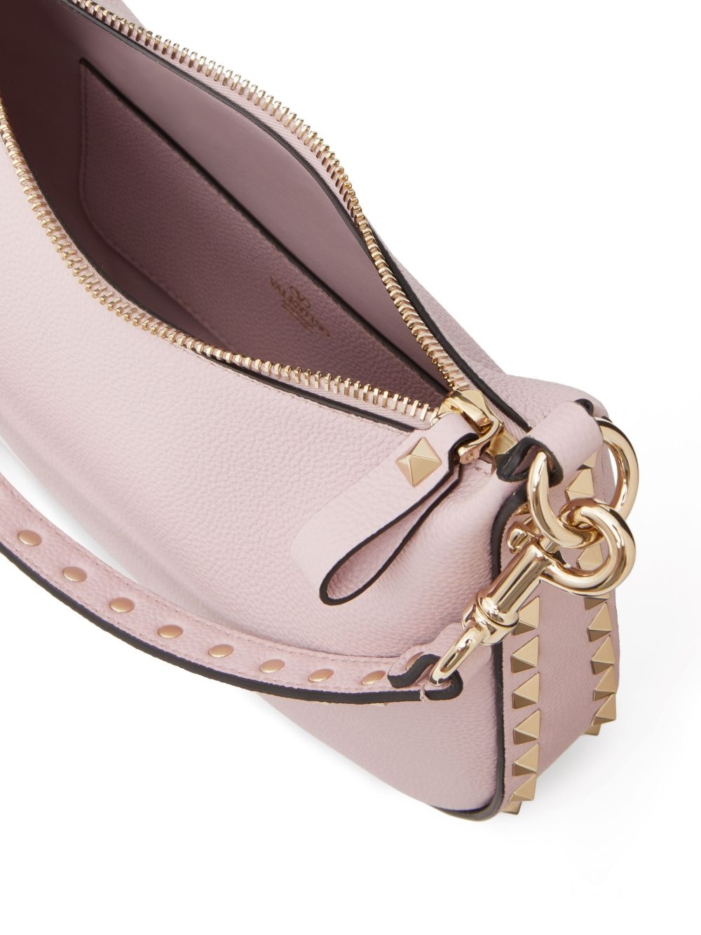 small Rockstud leather shoulder bag - 7