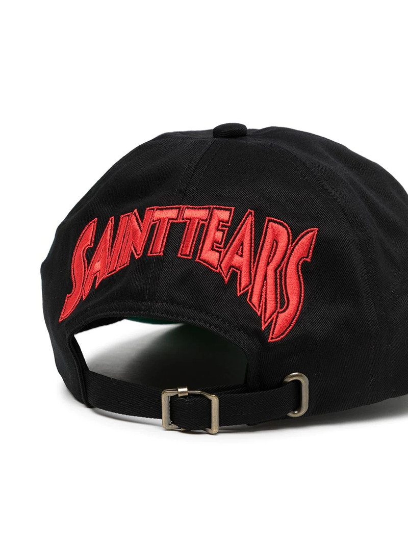 SAINT M×××××× denim tears embroidered cap outlook