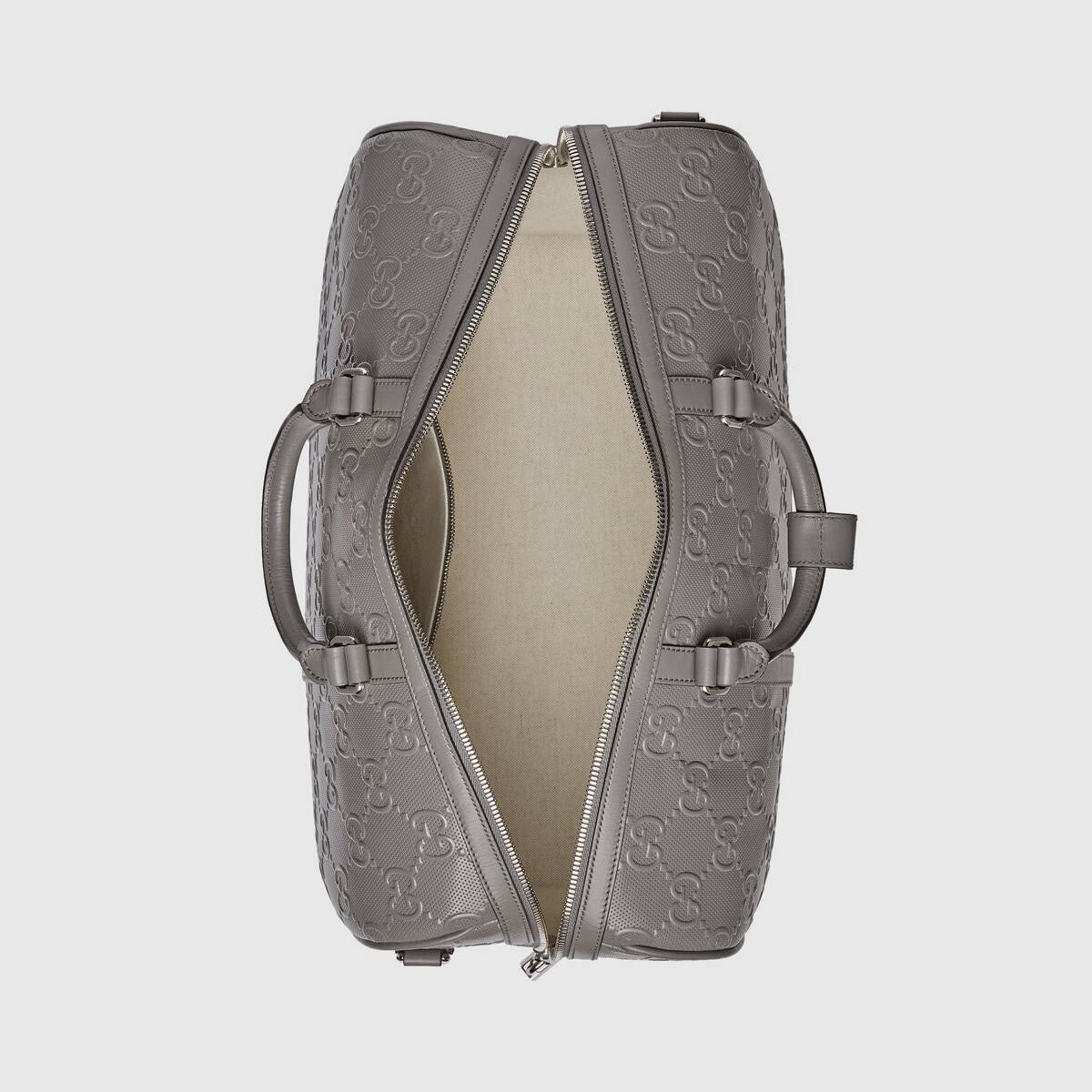 GG embossed duffle bag - 6