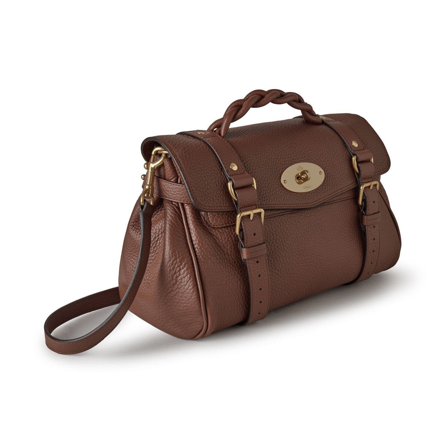 Mulberry Alexa Leather Satchel in Bright Oak at Nordstrom - 3