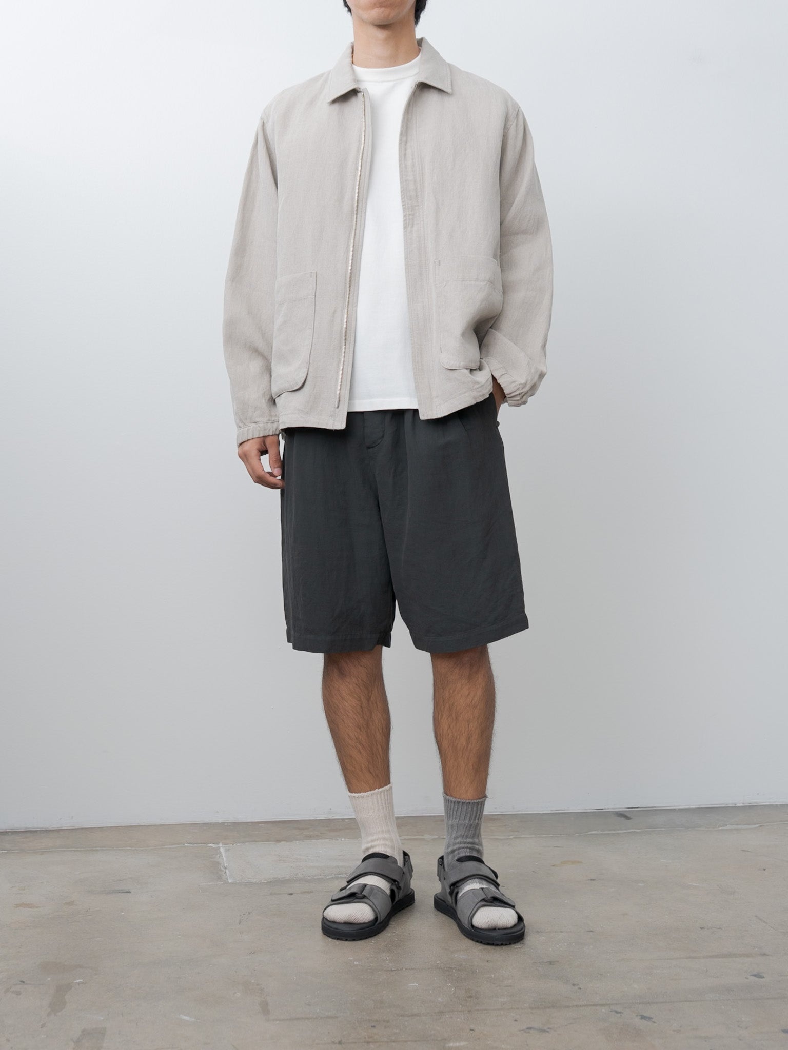 Fresca Knit Half Sleeve Crewneck Sweater - White - 8