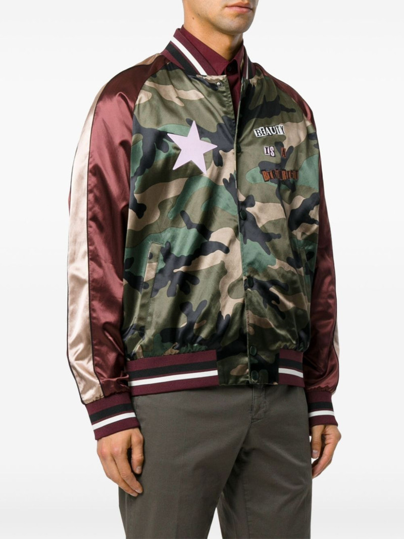 x Jamie Reid satin bomber jacket 3