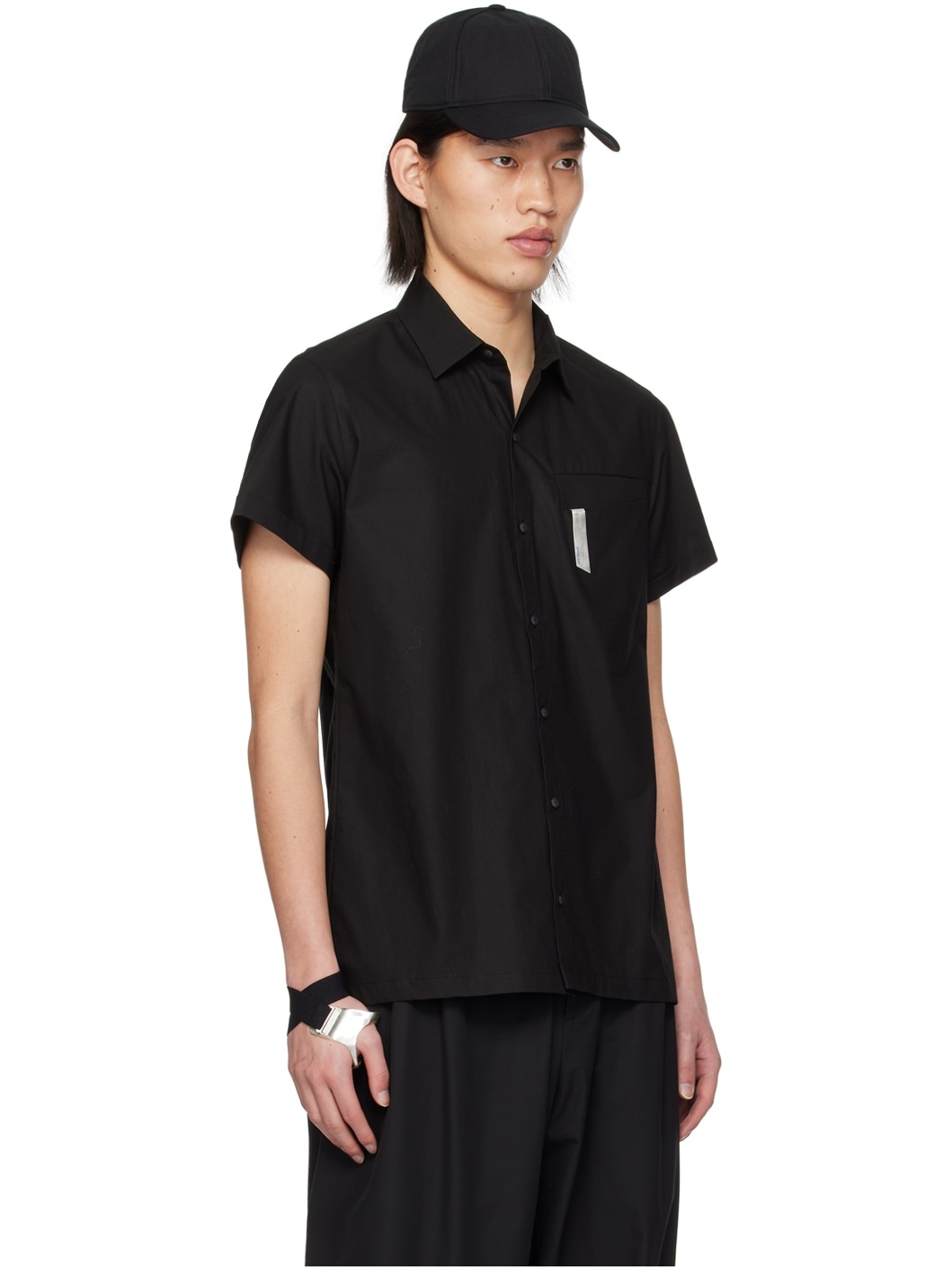 Black Pin Shirt - 2