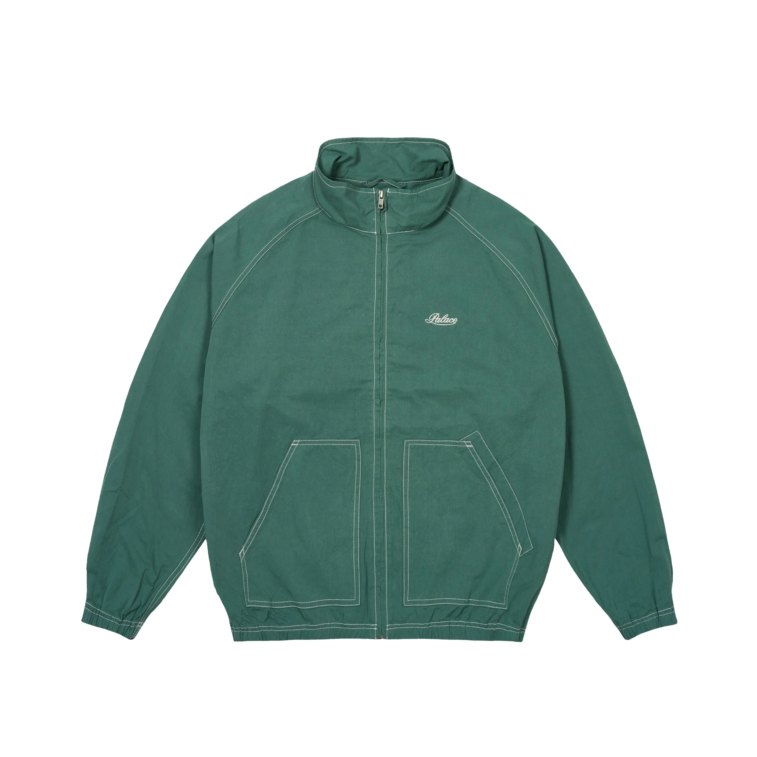 RINSED JACKET GREEN - 1