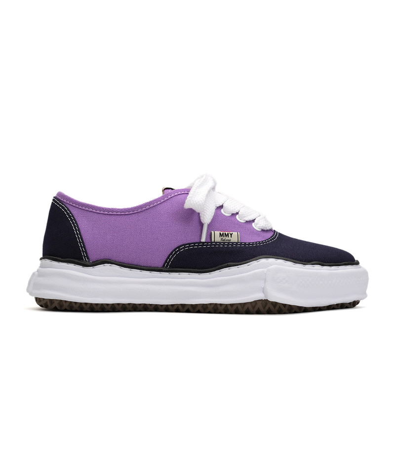 "BAKER" OG Sole Bicolor Canvas Low-top Sneaker 4