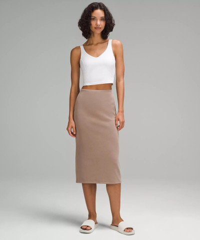 lululemon Softstreme High-Rise Midi Skirt outlook