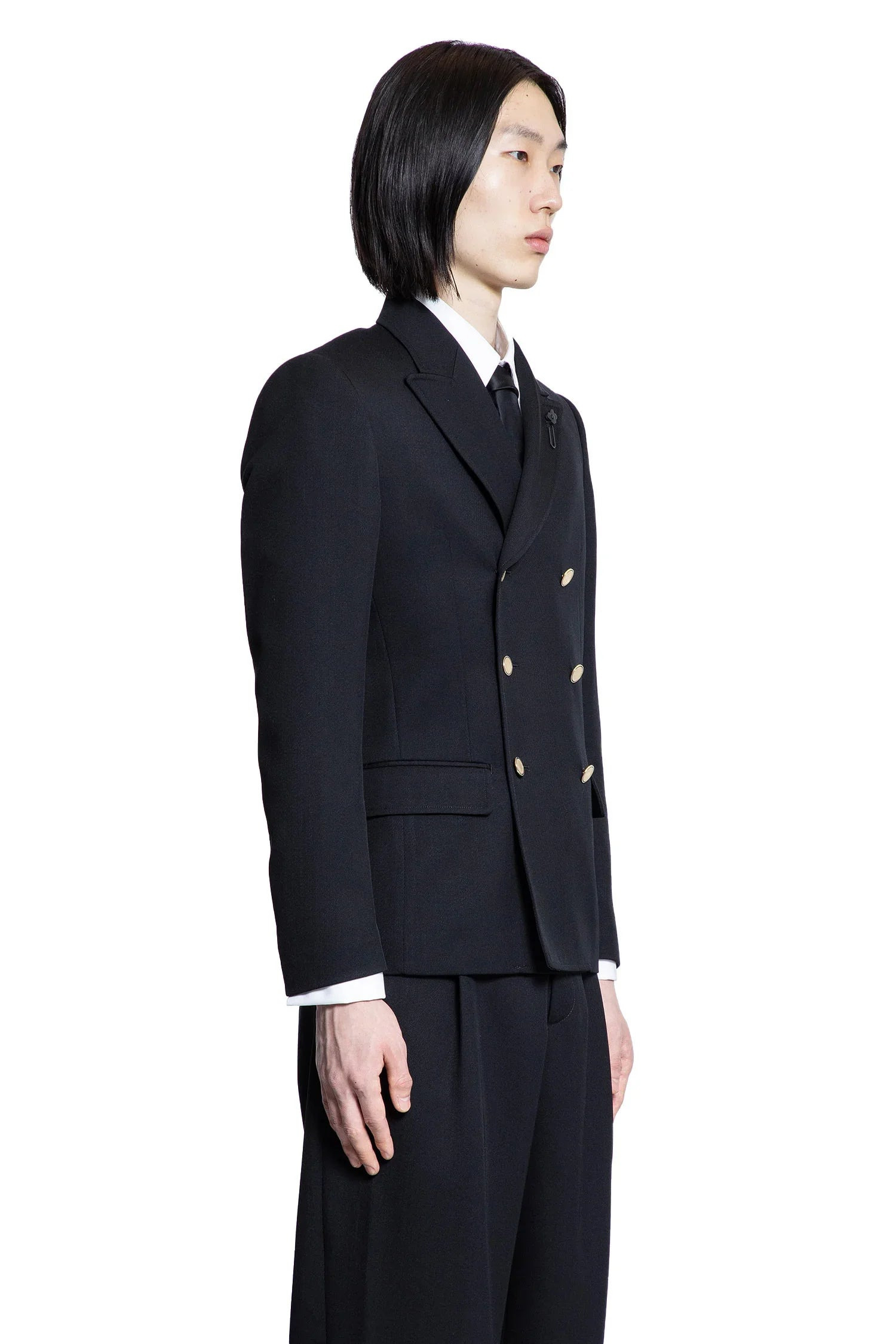 Double-Breasted-Blazer-In-Pure-Virgin-Wool - 2