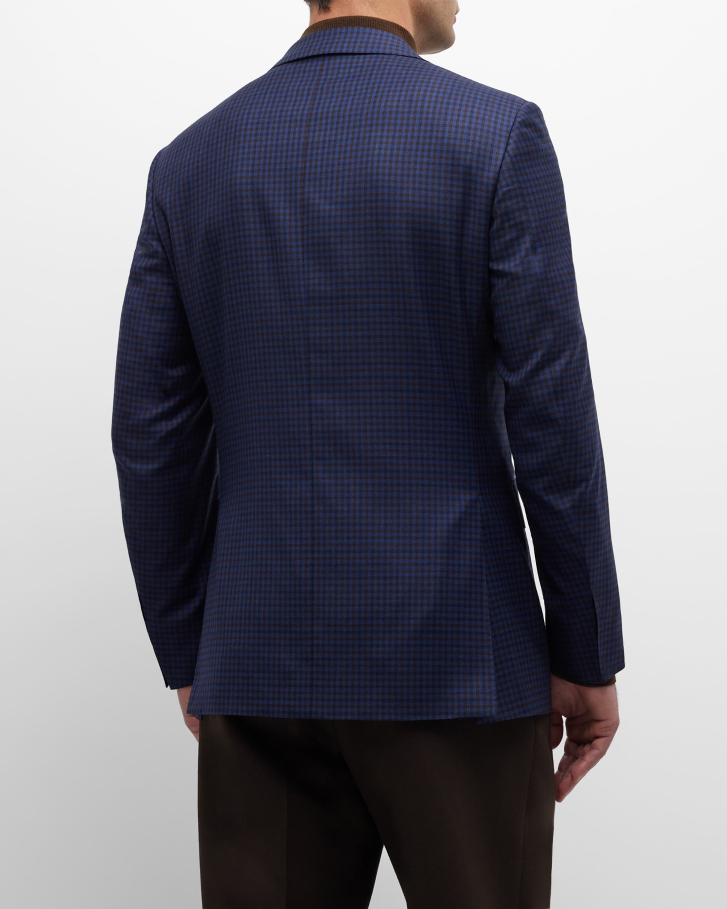 Men's Mini Check Sport Jacket - 5