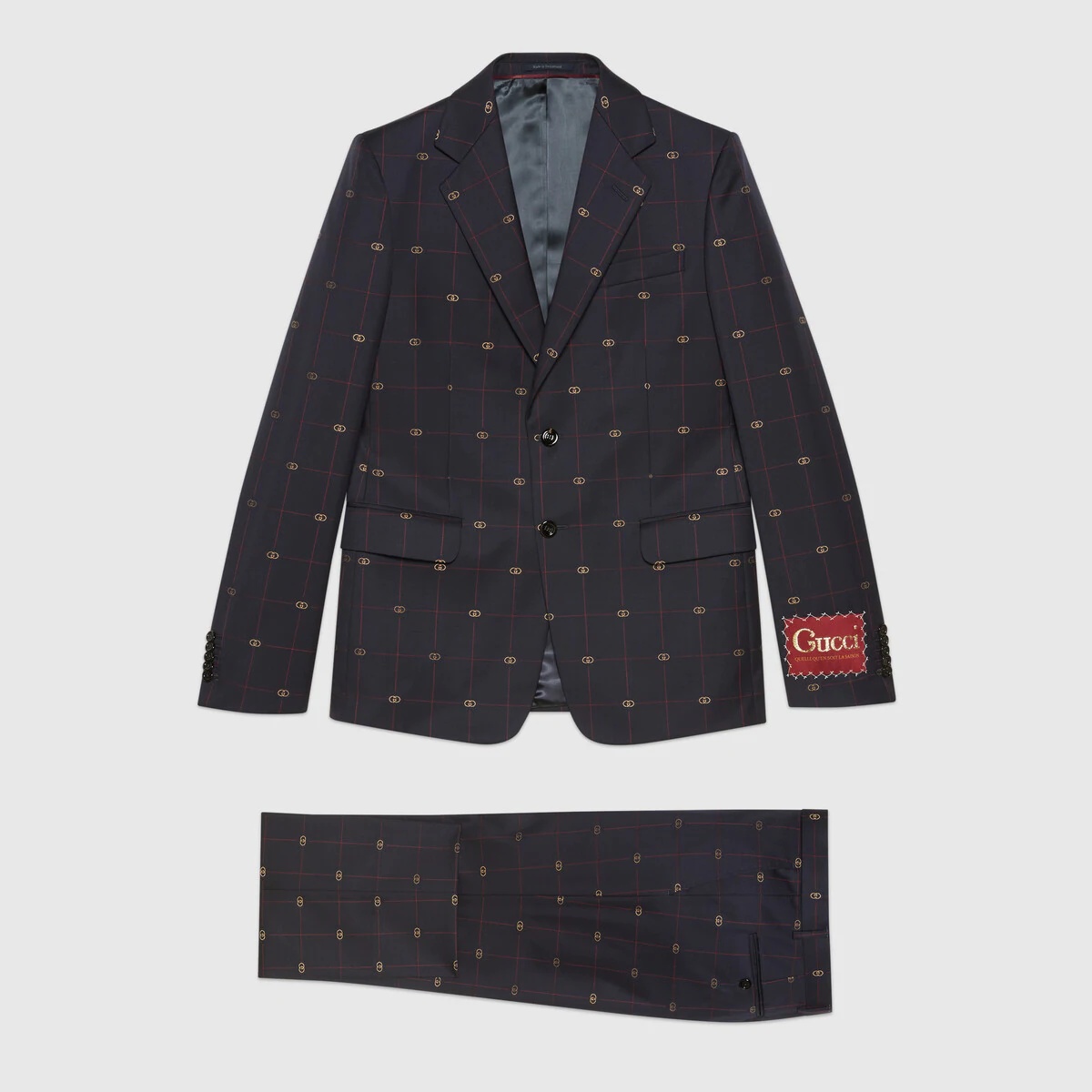 GG wool suit - 1