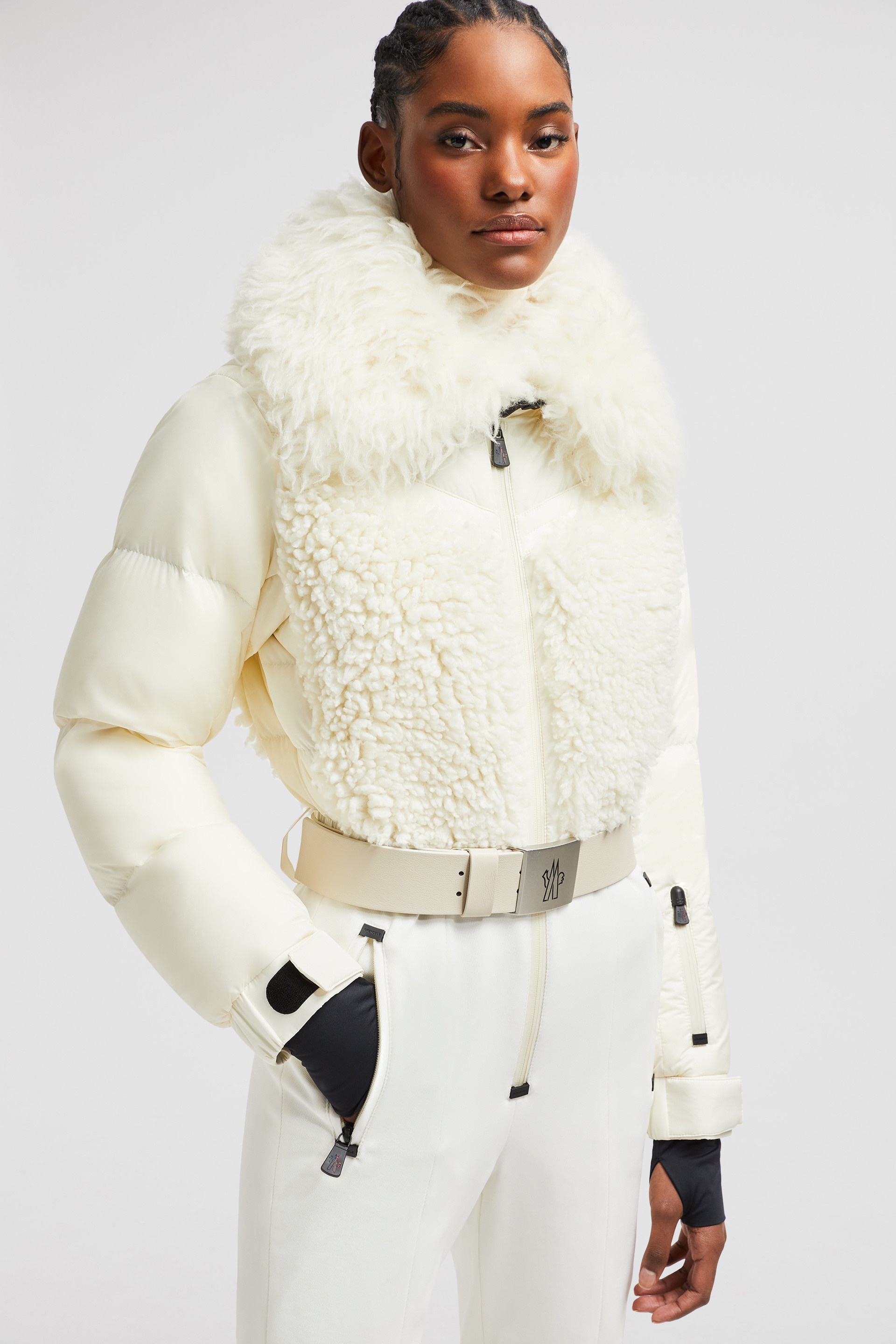 Padded Twill & Wool Ski Suit - 4