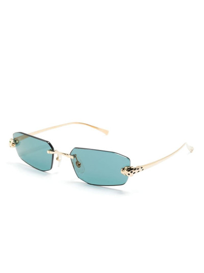 Cartier geometric-frame sunglasses outlook