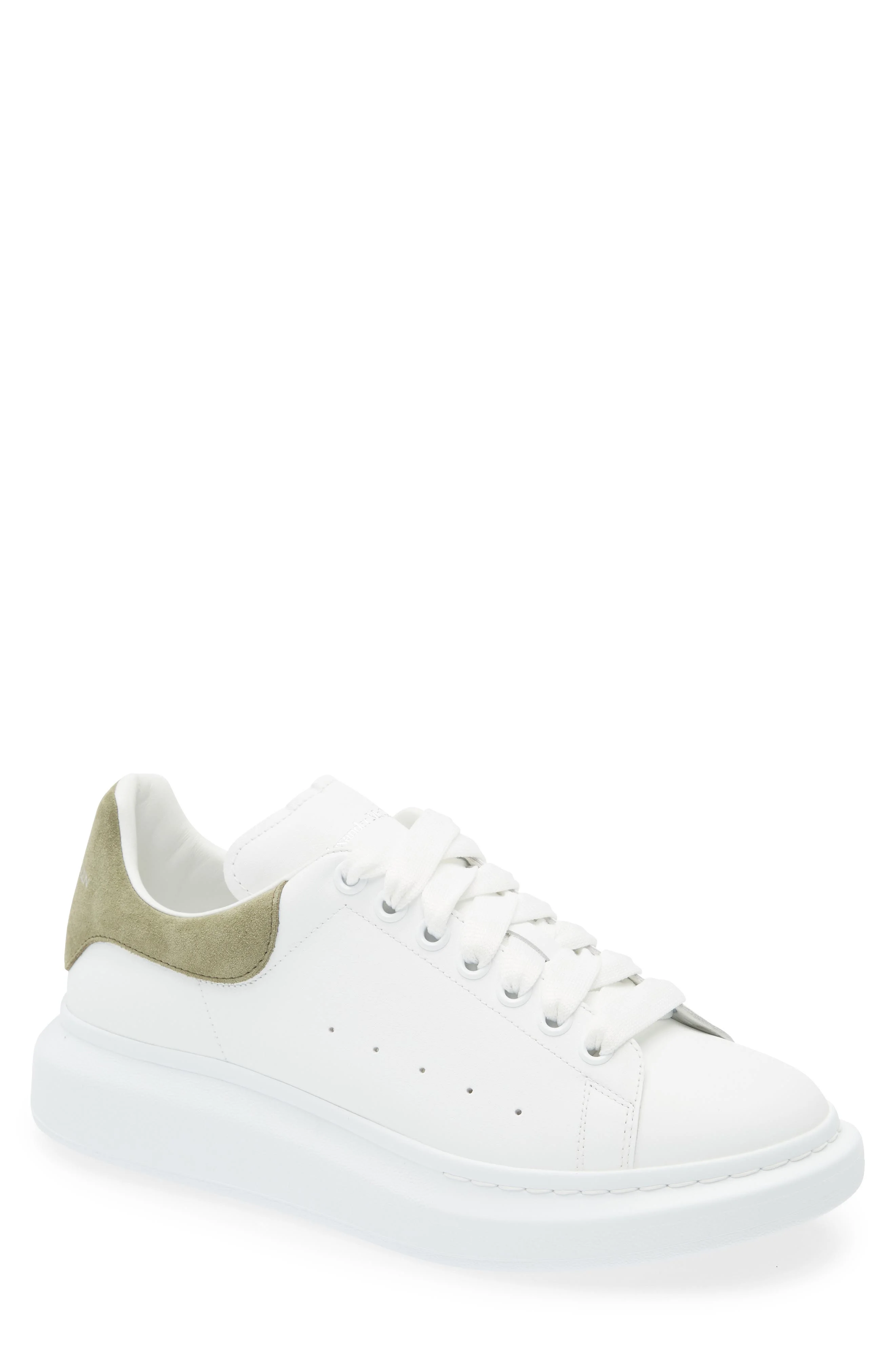 McQueen Oversize Sneaker in Ivory at Nordstrom - 1